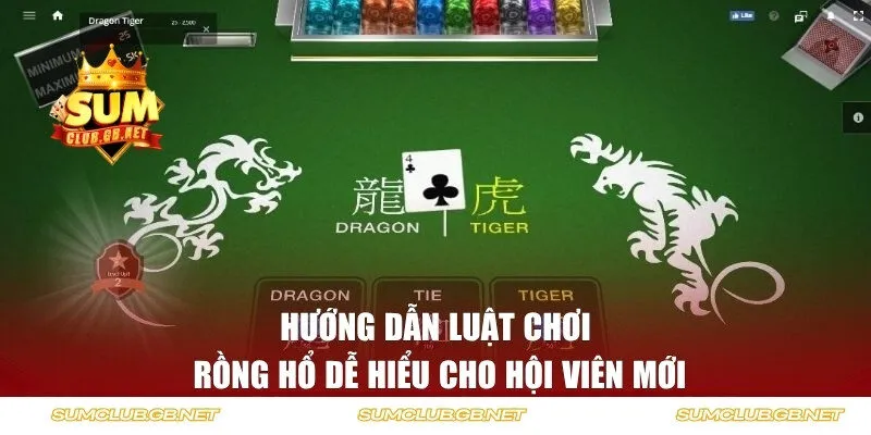 Hướng dẫn luật chơi Rồng Hổ dễ hiểu cho hội viên mới