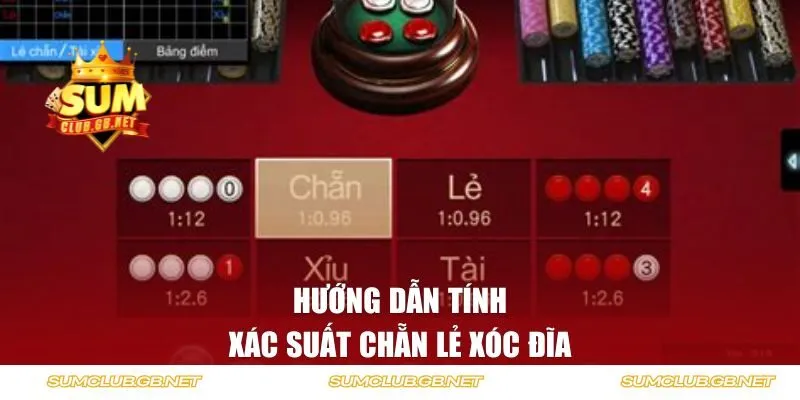 Hướng dẫn tính xác suất chẵn lẻ xóc đĩa